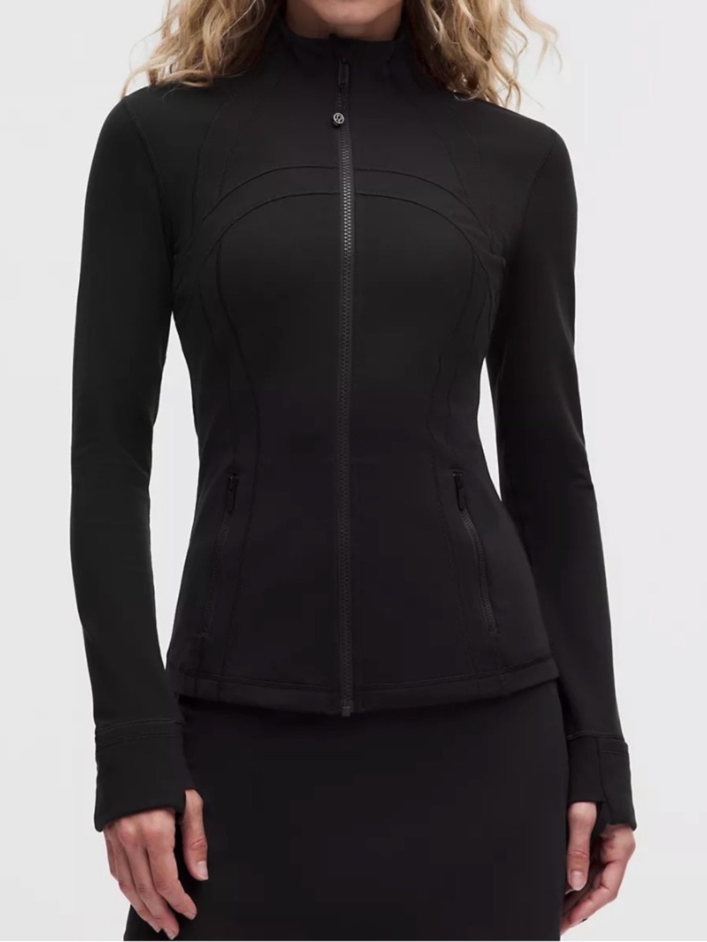 lululemon Define Jacket | Black Slim-Fit Zip Athletic Jacket